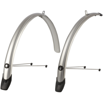Комплект крыльев POLISPORT Towny 26" (51 мм) CITY/TRECKING серебристый