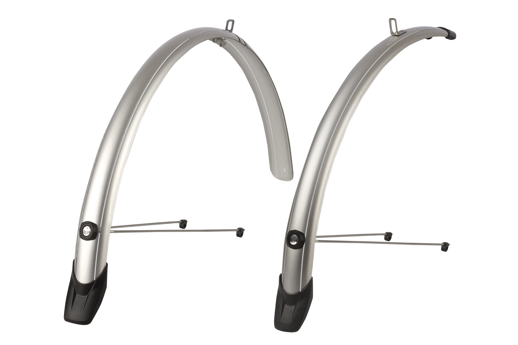 Комплект крыльев POLISPORT Towny 26" (51 мм) CITY/TRECKING серебристый