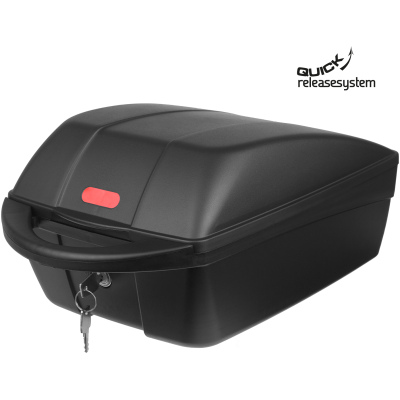 Кейс на багажник POLISPORT Top Case Quick Release швидкознімний чорний