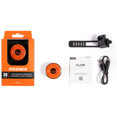 Мигалка задня Ravemen CL05 USB 30 Люмен