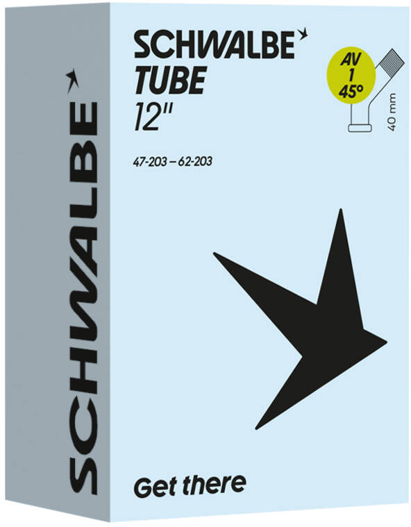 Камера 12" (47/62-203) Schwalbe AV1 45°/40мм