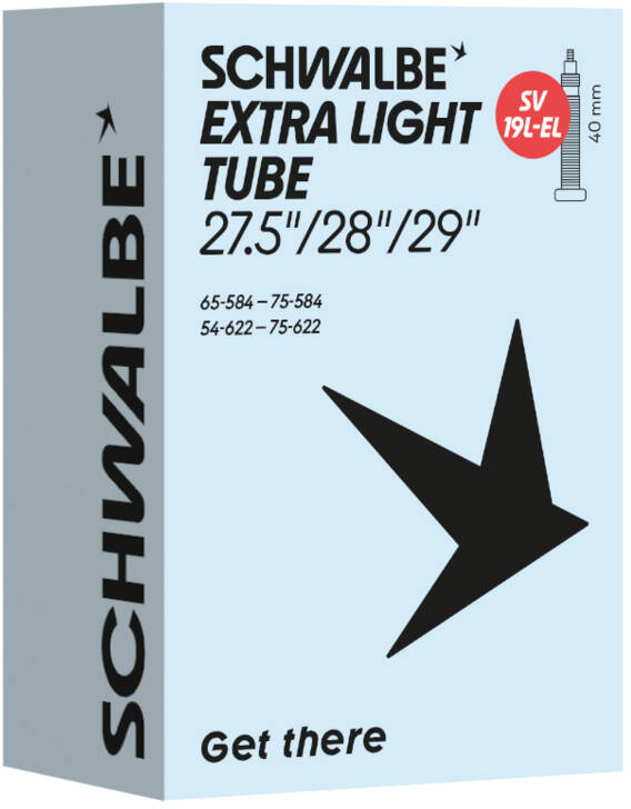 Камера 29"+/27,5"+ (54/75-584/622) Schwalbe SV19L-EL EXTRA LIGHT 40mm