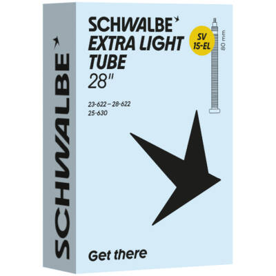 фото - Камера 28″ (23/28-622/630) Schwalbe SV15-EL EXTRA LIGHT 80мм
