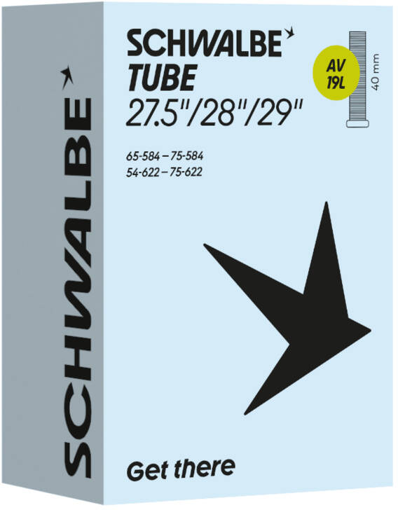 Камера 29"+/27,5"+ (54/75-584/622) Schwalbe AV19L 40mm