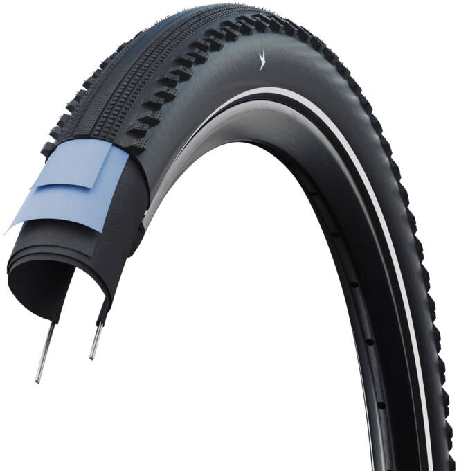 Покрышка 29x2.25 (57-622) Schwalbe HURRICANE Performance, RaceGuard B/B-SK+RT HS499 ADDIX 67EPI B
